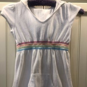 Justice brand swimsuit coverup - girls size XS